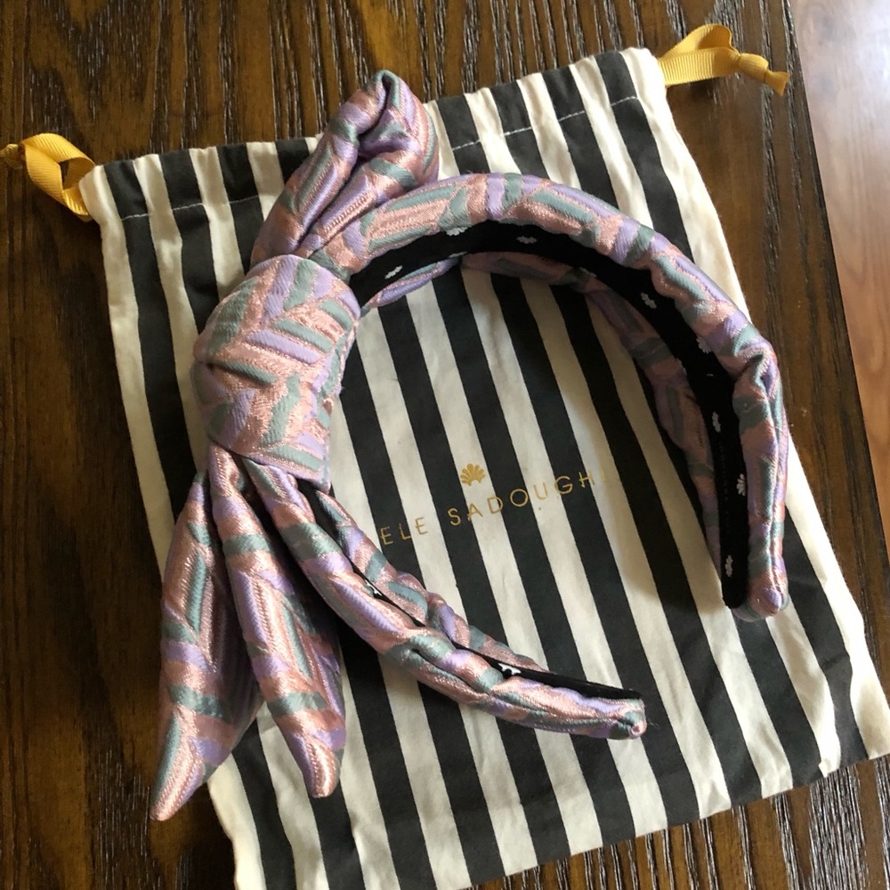 Lele Sadoughi Holly Knotted Headband
